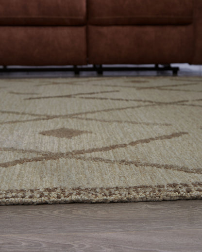 Guyford - Beige / Brown - Medium Rug - 5' x 7'