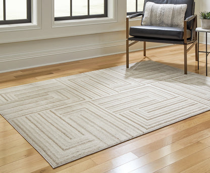 Darmondard - Cream / Taupe - Medium Rug - 5' x 7'