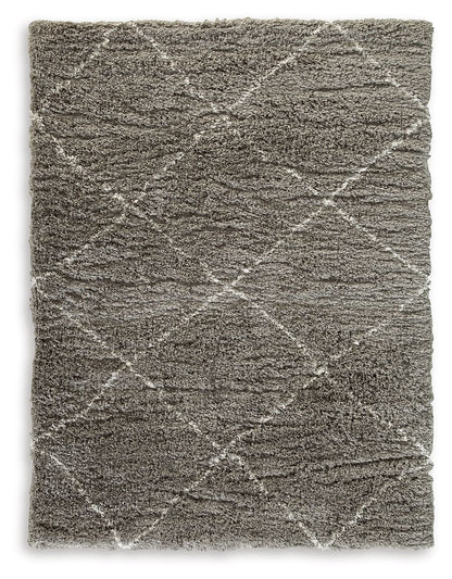 Wrenlow - Gray / Cream - Large Rug - 8' x 10'