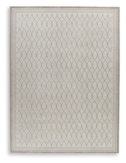 Wimney - Gray - Extra Large Rug - 10' x 14'