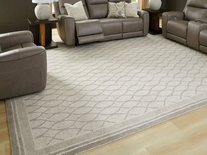 Wimney - Gray - Extra Large Rug - 10' x 14'