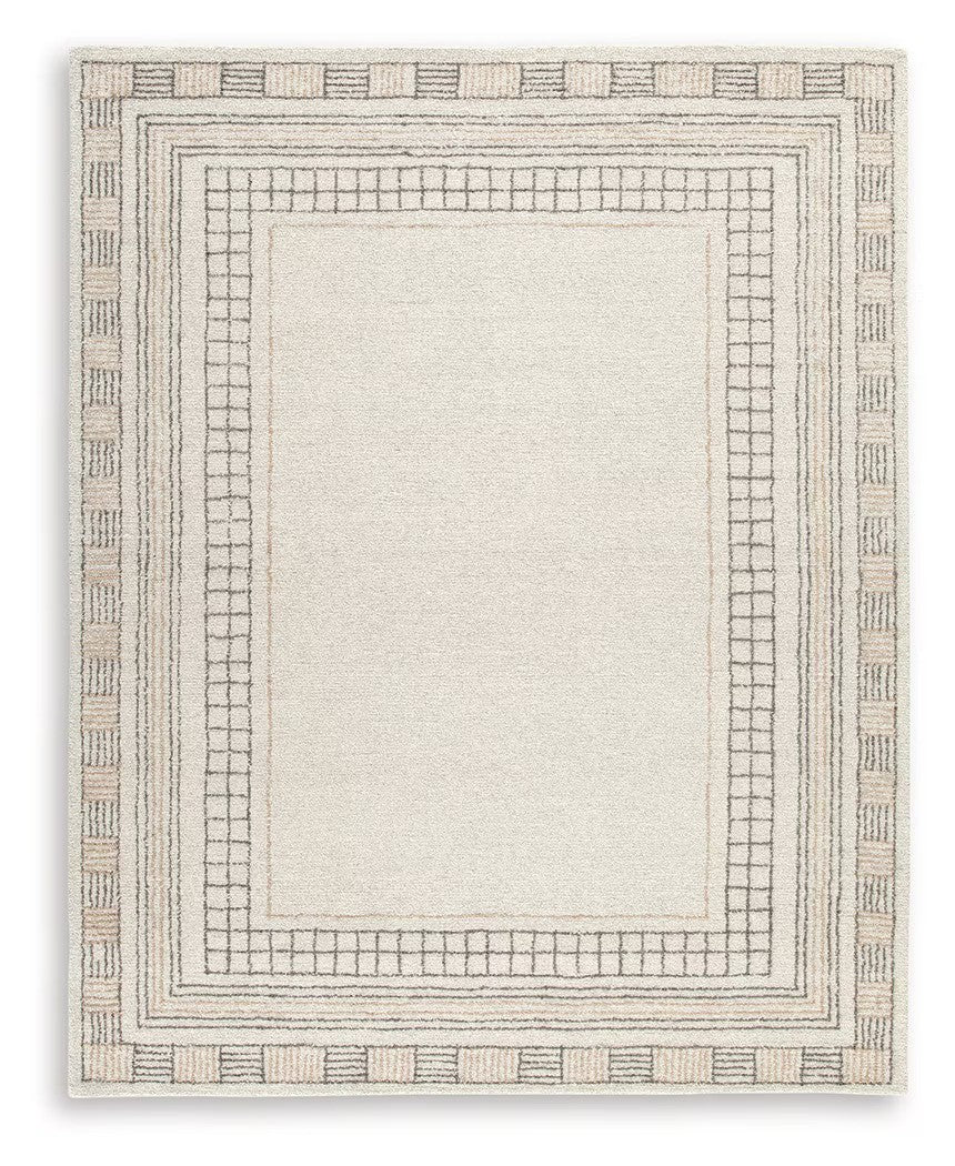 Idaman - Taupe / Brown - Large Rug