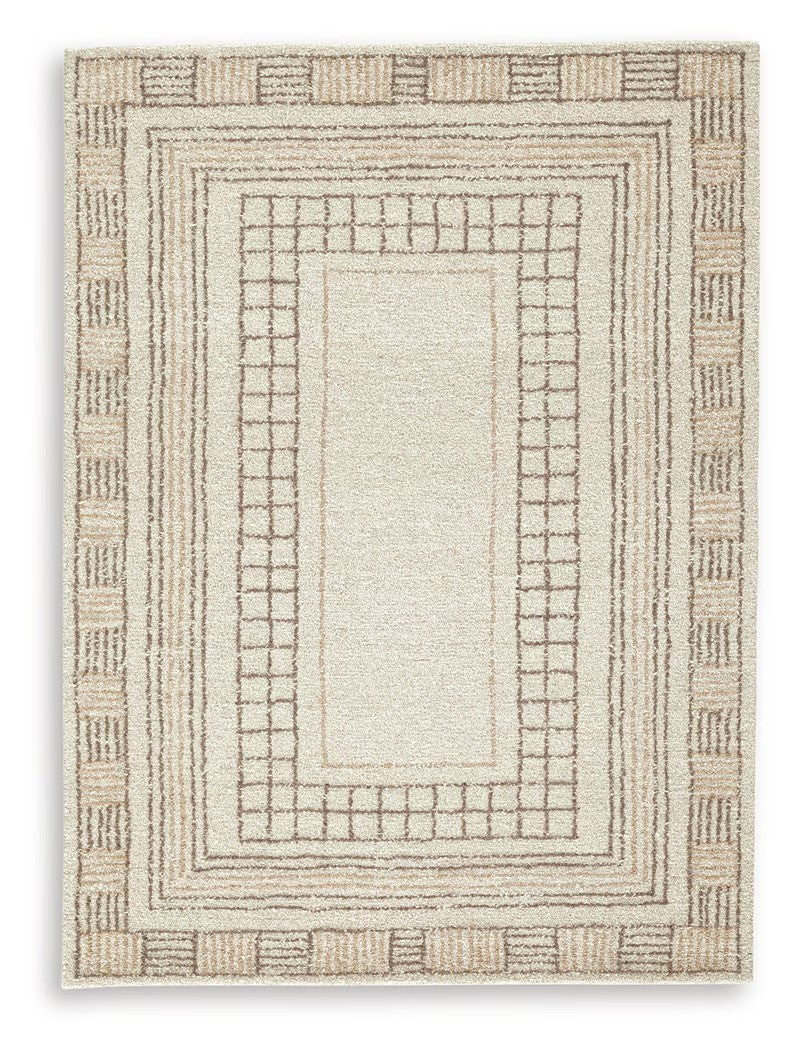 Idaman - Taupe / Brown - Medium Rug