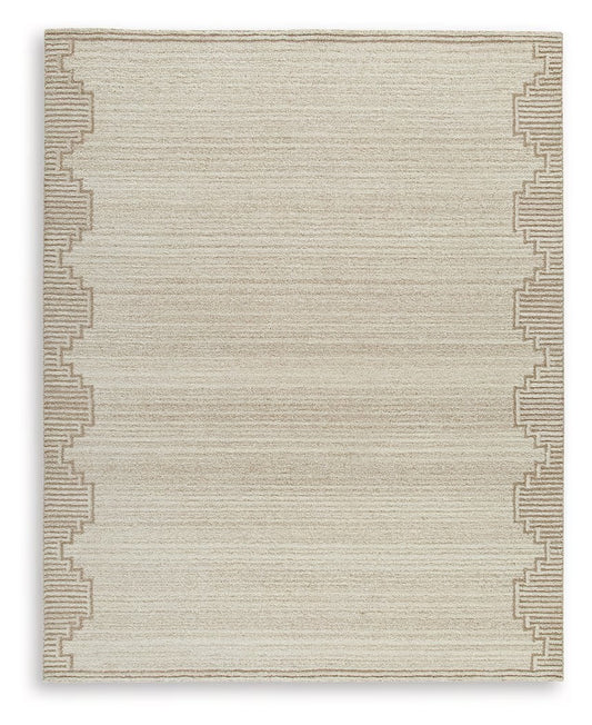 Emorymore - Brown / Beige - Large Rug - 8' x 10'
