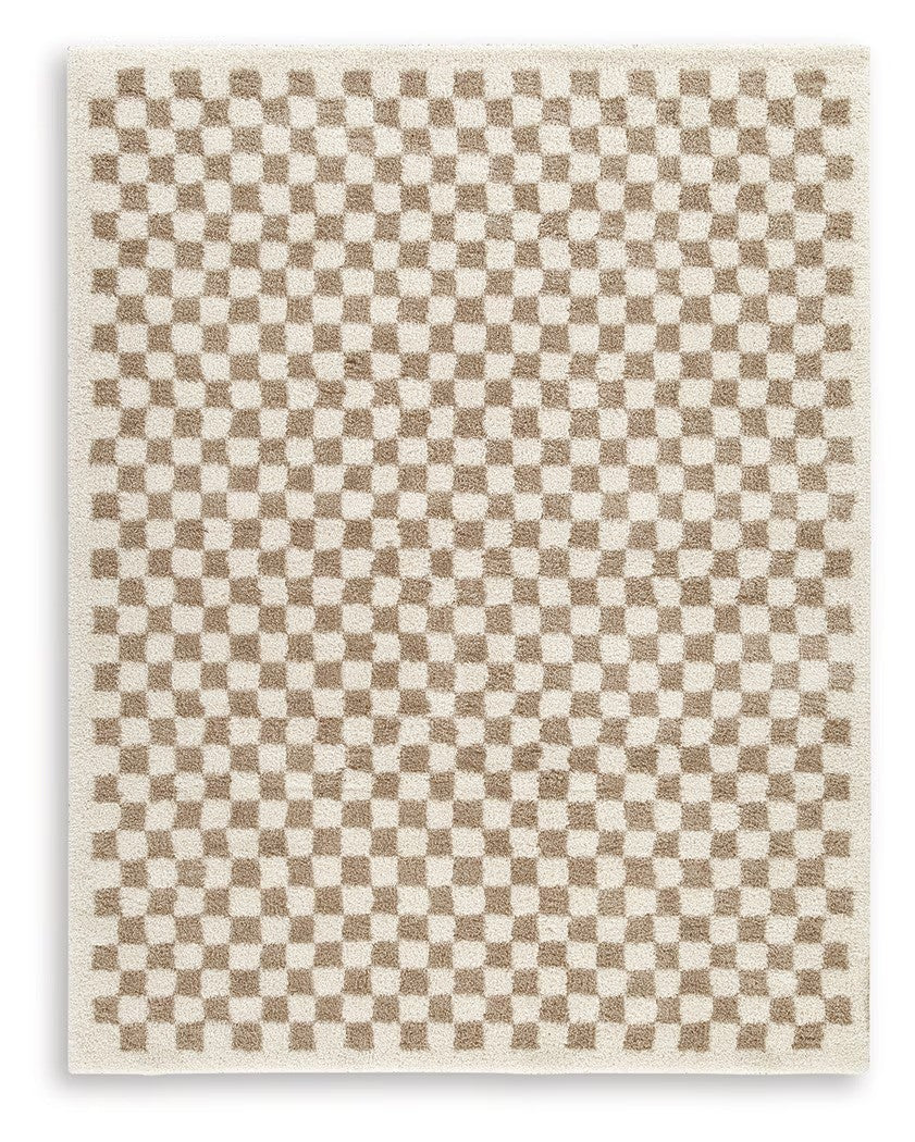 Karamen - Taupe / Ivory - Large Rug - 8' x 10'