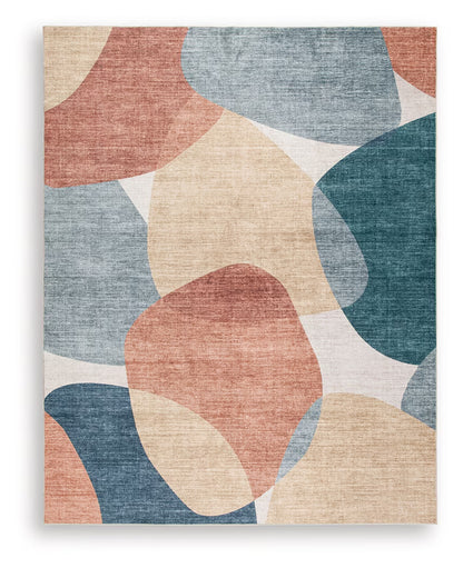 Chanleigh - Multi - Washable Large Rug - 8' x 10'