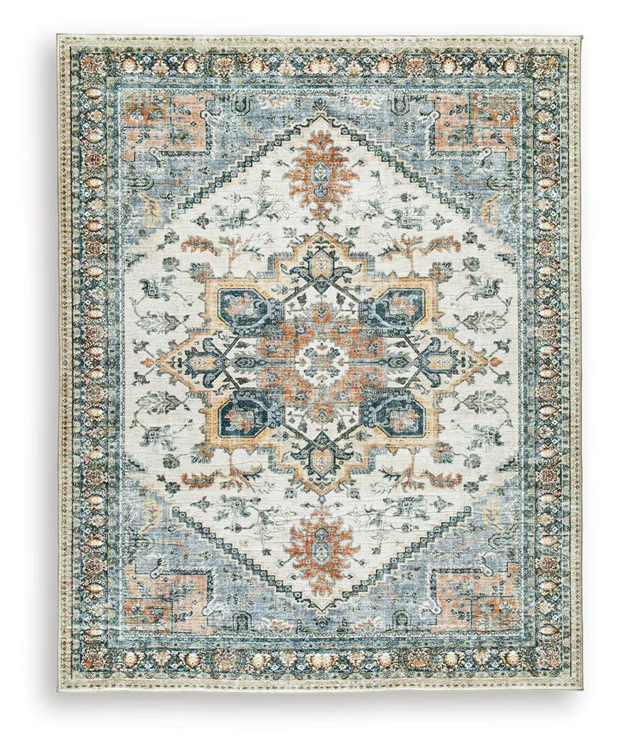 Wallney - Multi - Large Rug - 8' x 10'