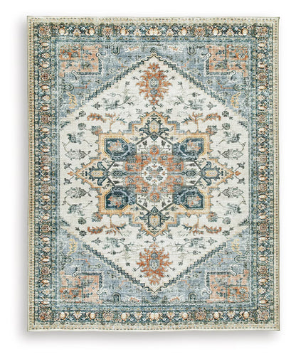 Wallney - Multi - Large Rug - 8' x 10'