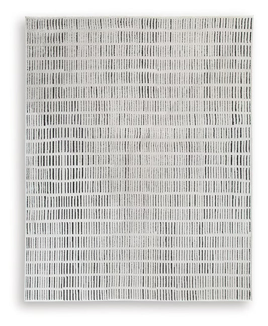 Turinwith - Ivory / Black - Large Rug - 8' x 10'