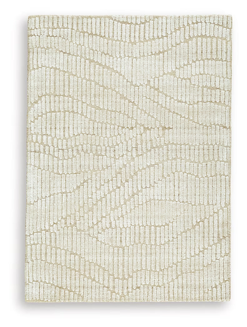 Jaseena - Beige / Tan - Medium Rug - 5' x 7'
