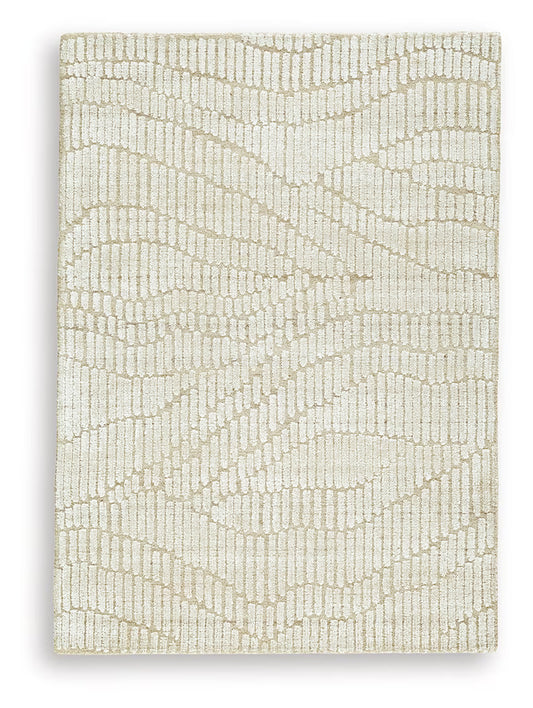 Jaseena - Beige / Tan - Medium Rug - 5' x 7'