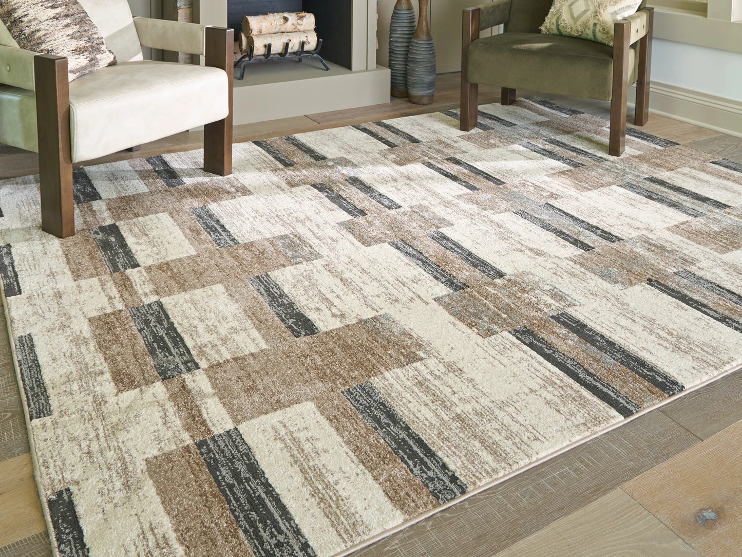 Alstone - Multi - Large Rug - 8' x 10'
