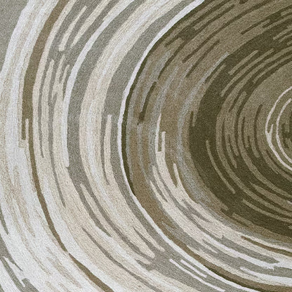 Rizwana - Ivory / Brown / Gray - Large Rug - 8' x 10'