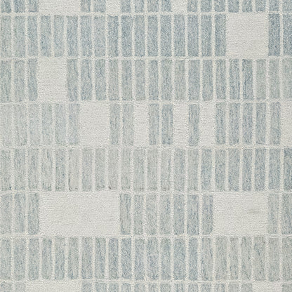 Dylanton - Ivory / Blue - Medium Rug -  5' x 7'