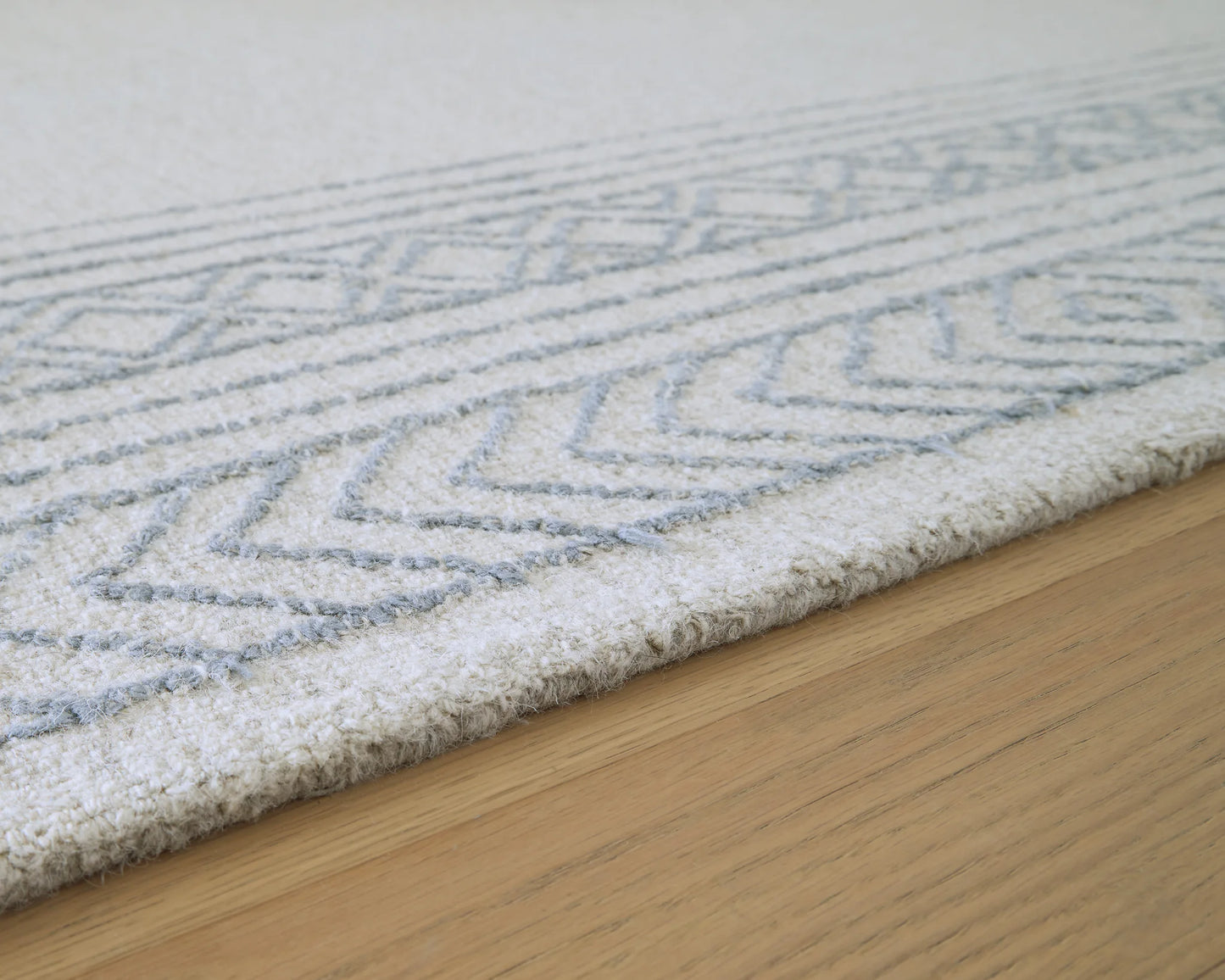 Azelhurst - Blue / Ivory / Gray - Large Rug - 8' x 10'