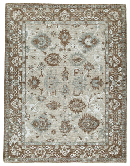 Ainswick - Memory Foam 8' x 10' Rug - Brown / Beige / Gray