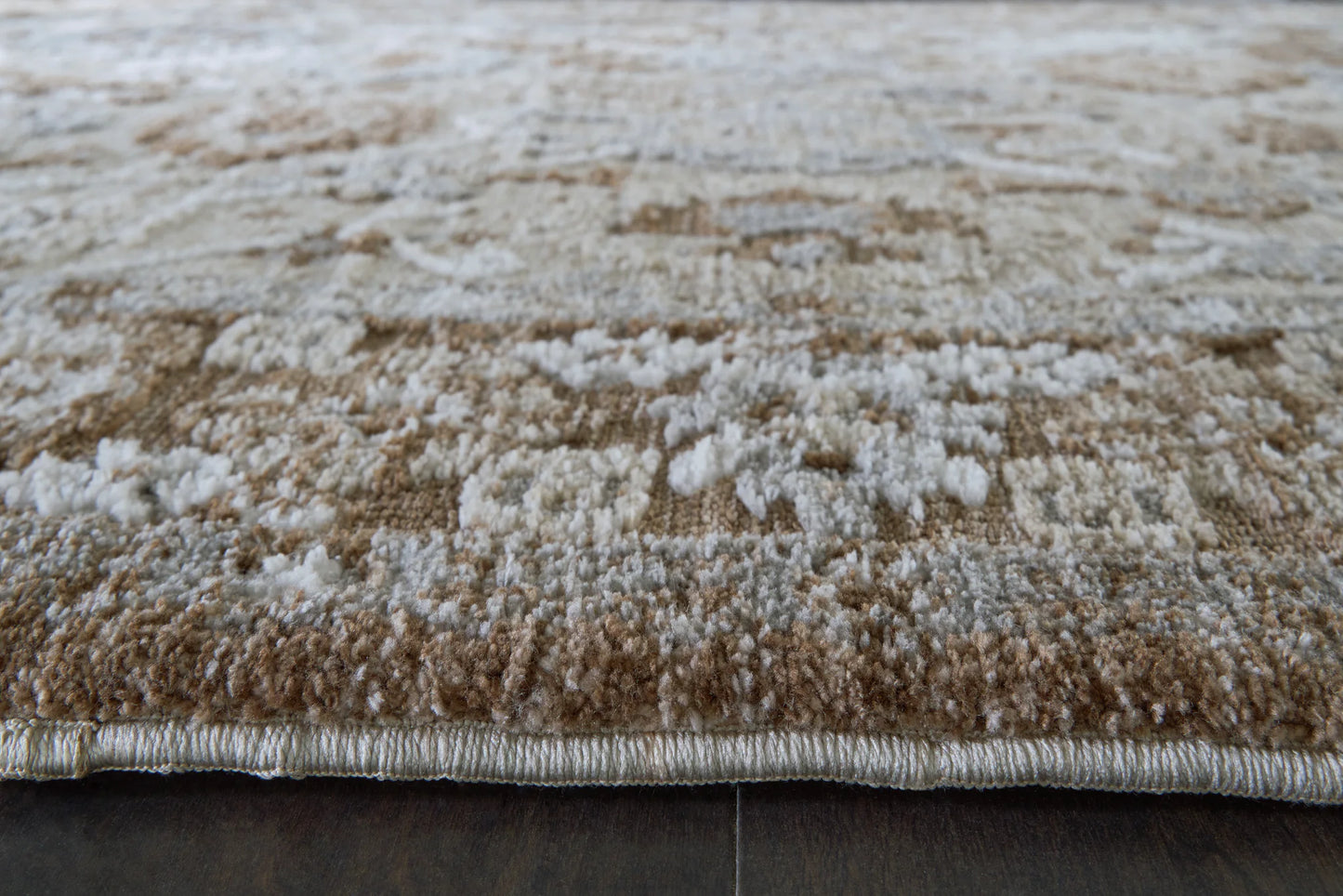 Ainswick - Memory Foam 8' x 10' Rug - Brown / Beige / Gray