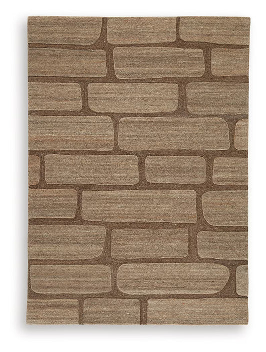 Orest - 5' x 7' Rug - Brown