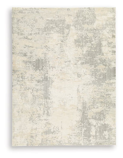 Raif - 8' x 10' Rug - Gray / White / Cream