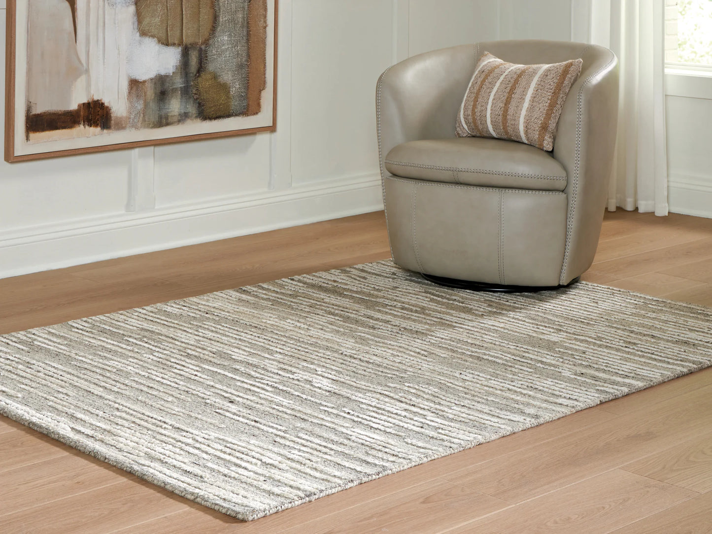 Eljory - 5' x 7' Rug - Gray