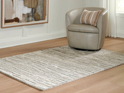 Eljory - 5' x 7' Rug - Gray