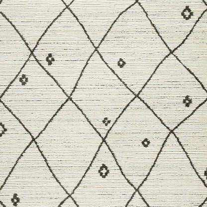 Fenriston - 8' x 10' Rug - Cream / Black