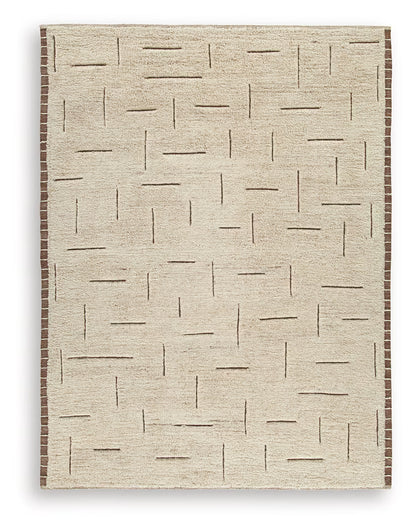 Clayman - 8' x 10' Rug - Beige / Brown