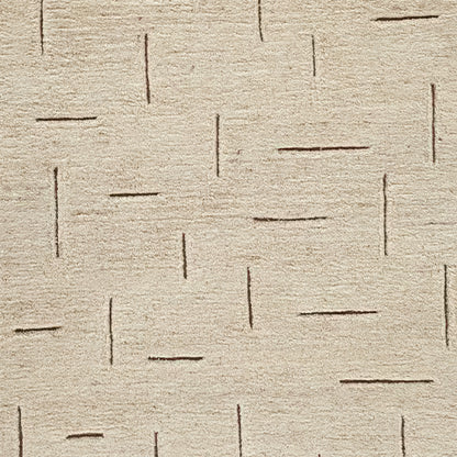Clayman - 5' x 7' Rug - Beige / Brown