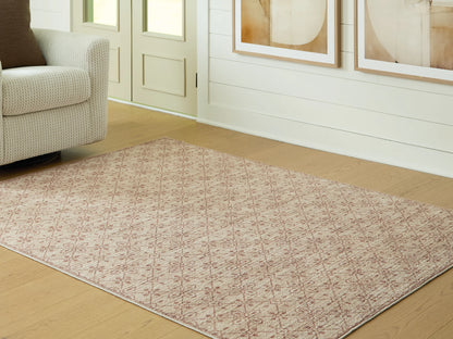 Lyamford - 5' x 7' Rug - Beige / Gray / Brown