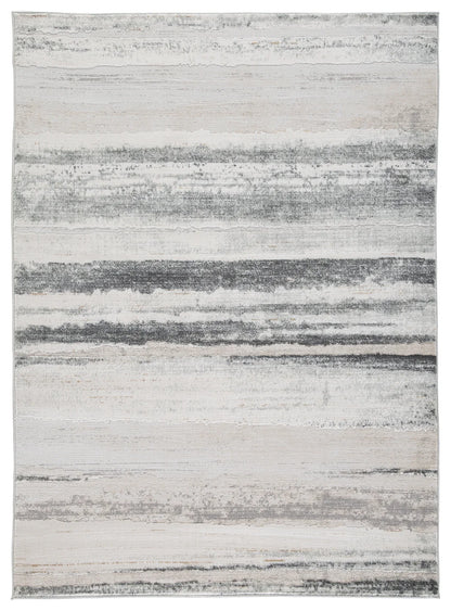 Sableridge - 5' x 7' Rug - Ivory / Taupe / Camel
