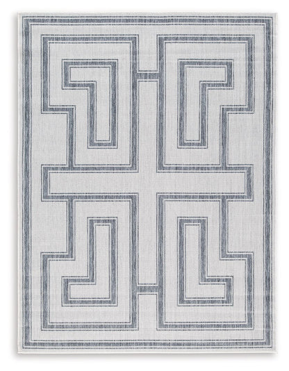 Matinwood - Ivory / Charcoal - Medium Rug - 5' x 7'