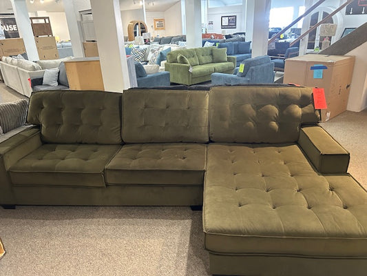 Right Arm Facing Chaise 2 Pc Sectional