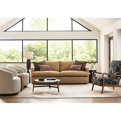 Best Home Furnishings “Rumord” Custom Leather Sofa