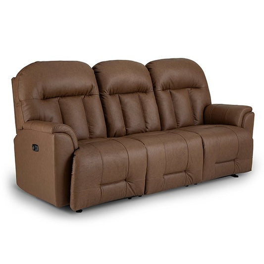 Best Home Furnishings “Suitably” Custom Leather Reclining Sofa