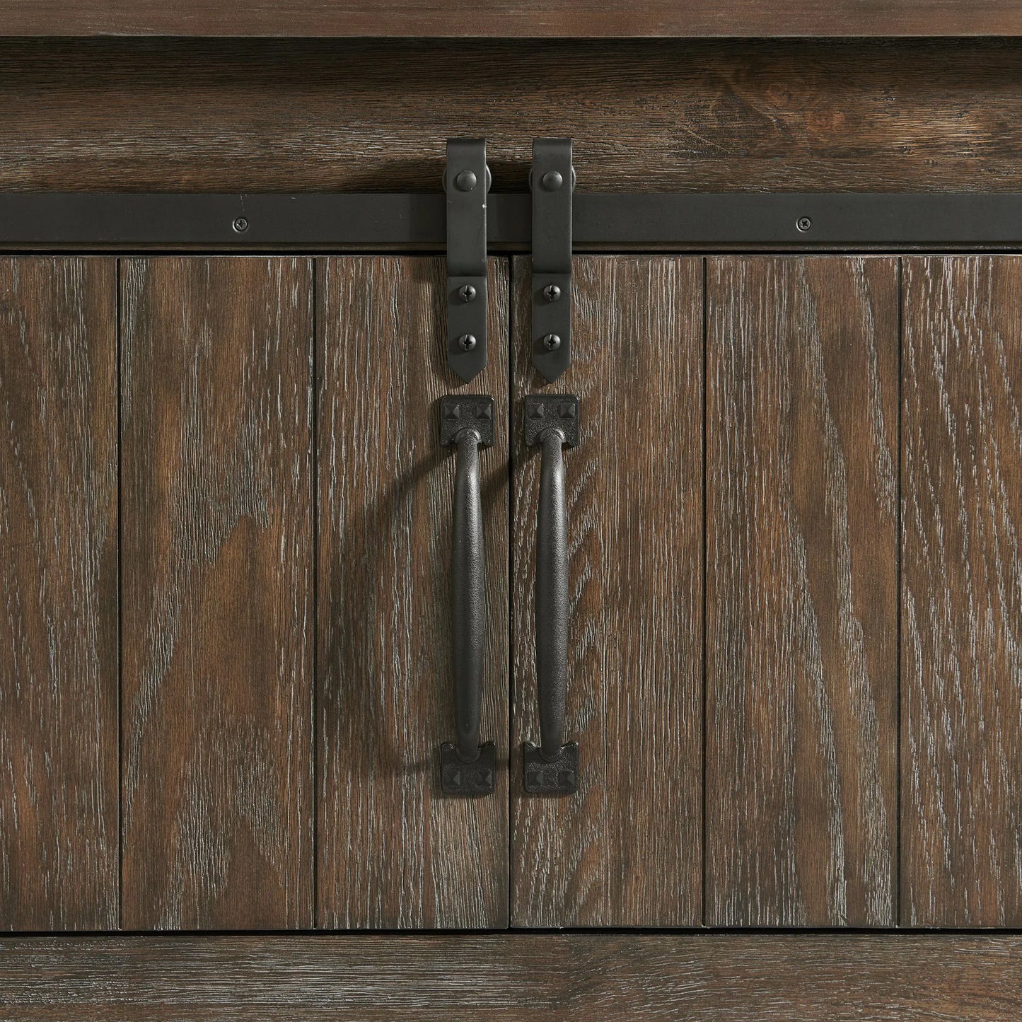 Scott - Queen Platform Storage Bed - Dark Brown