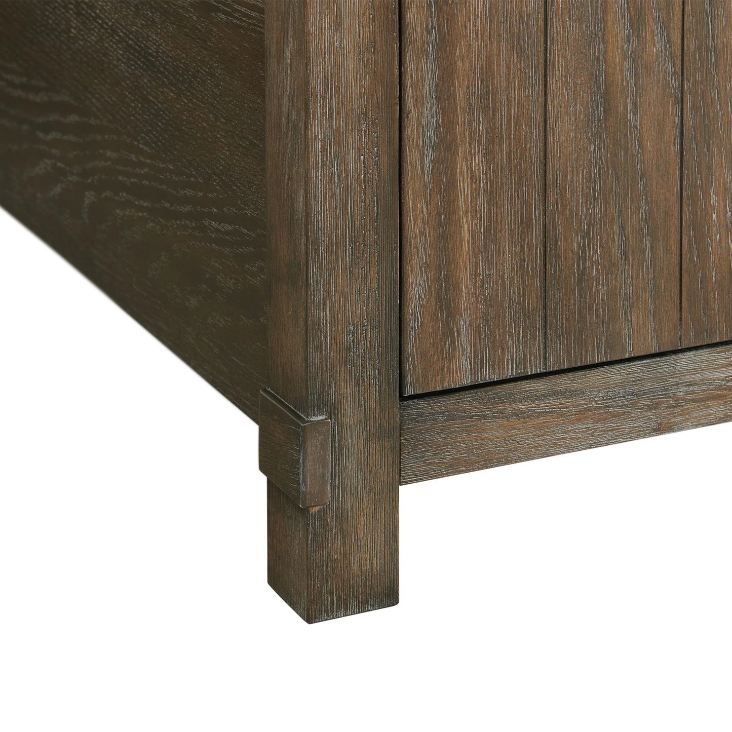 Scott - Queen Platform Storage Bed - Dark Brown