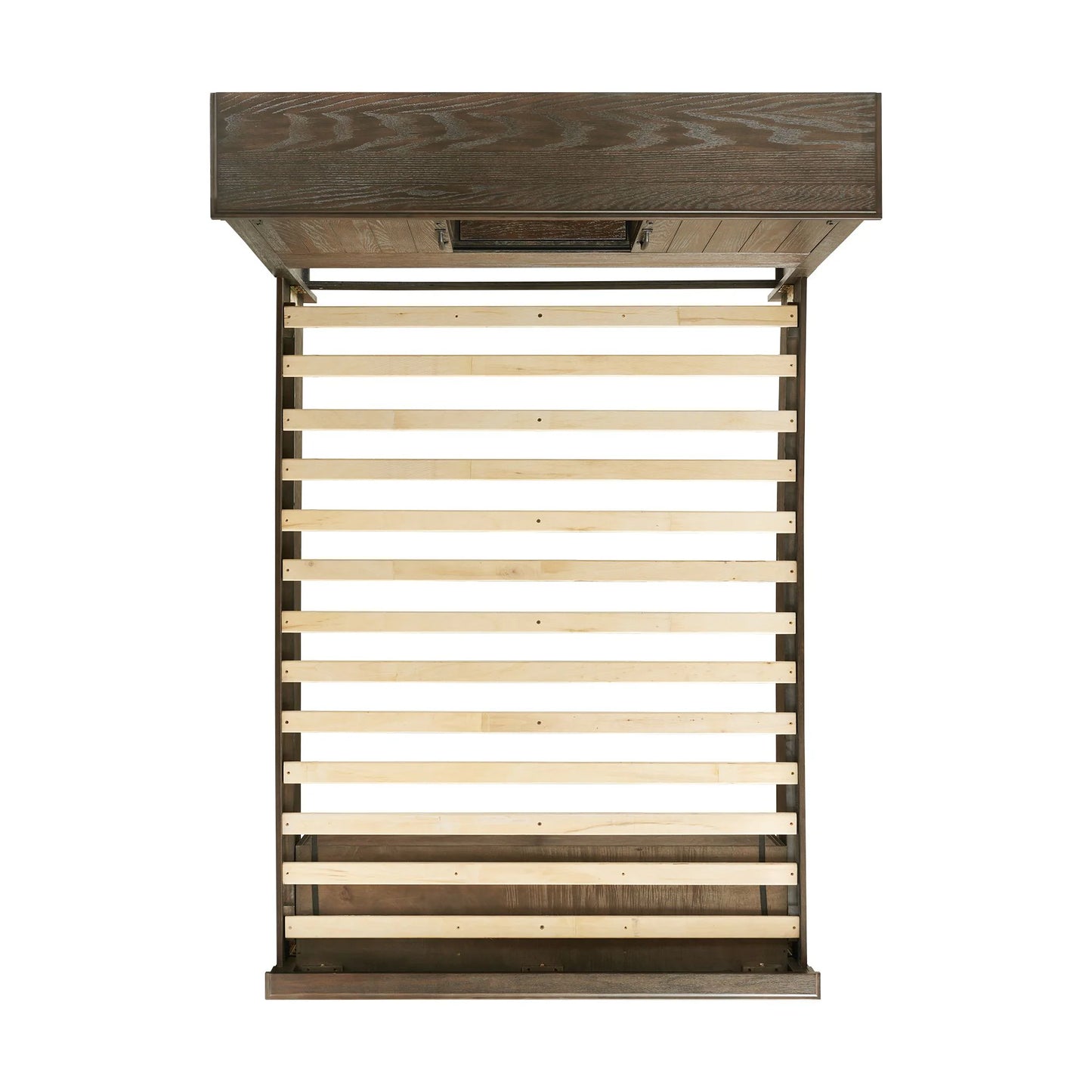 Scott - Queen Platform Storage Bed - Dark Brown