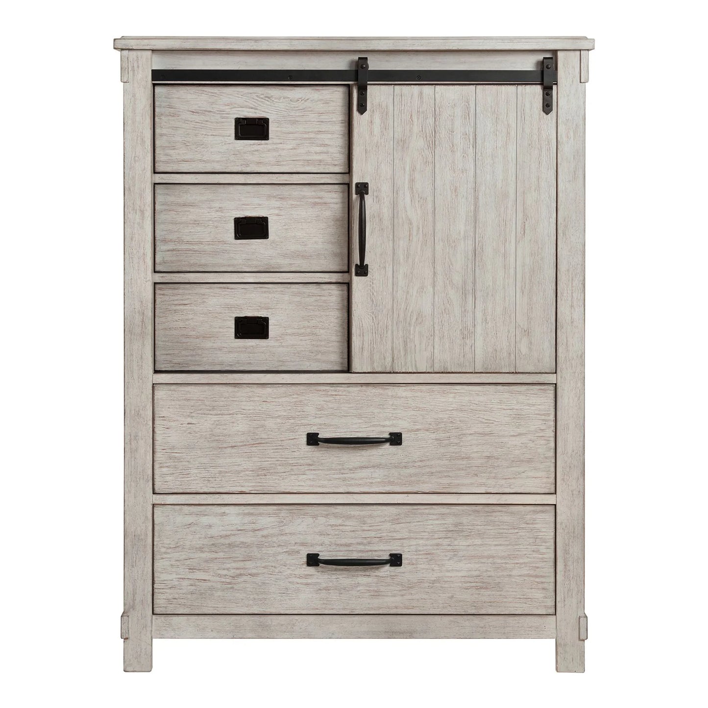 Scott - 5-Drawer Gentlemen Chest - White