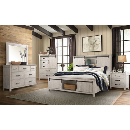 Scott - 5-Drawer Gentlemen Chest - White