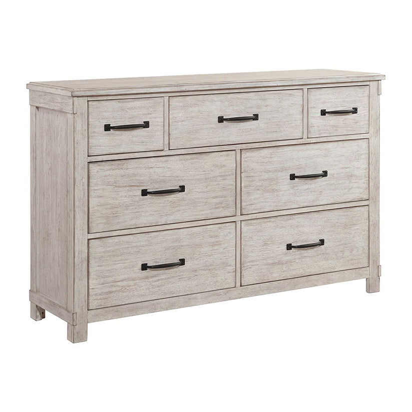 Scott - 7-Drawer Dresser - White