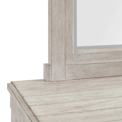 Scott - 7-Drawer Dresser With Mirror Set - White