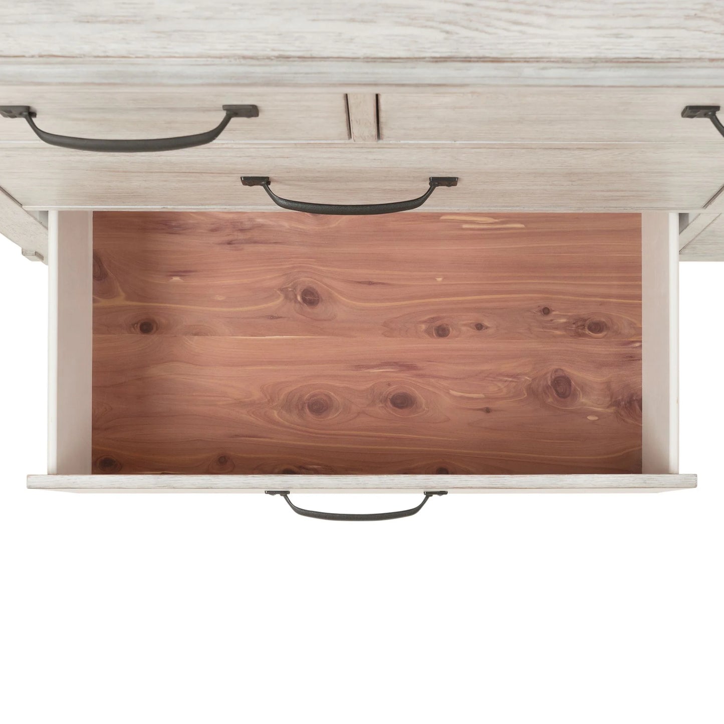 Scott - 7-Drawer Dresser With Mirror Set - White