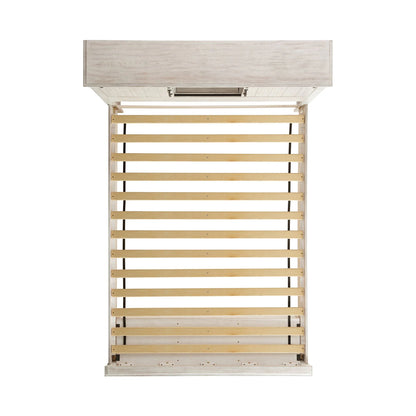 Scott - Queen Platform Storage Bed - White