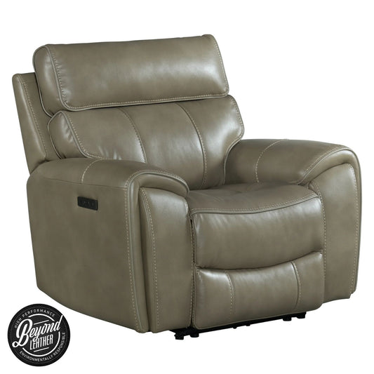 Summit - Dual-Power Recliner - Bolero Mushroom