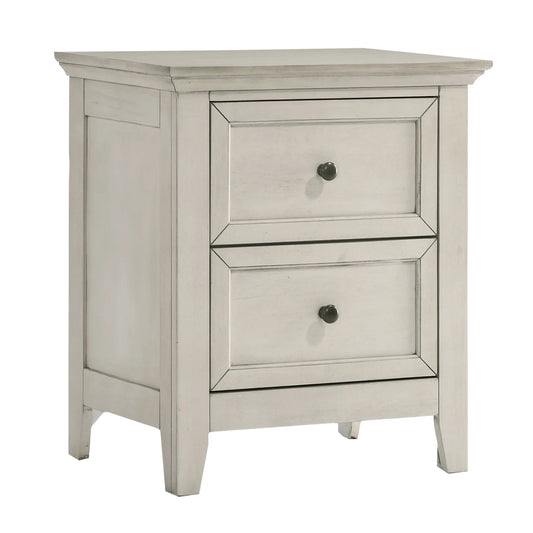 San Mateo Youth - Nightstand - Rustic White