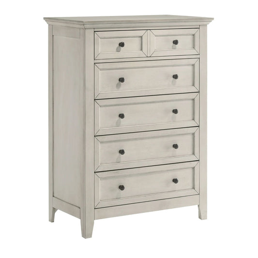 San Mateo Youth - Chest - Rustic White