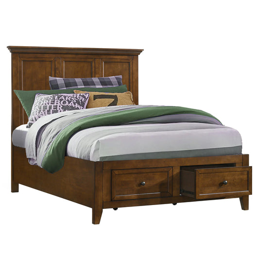 San Mateo Youth - Full Storage Bed - Tuscan