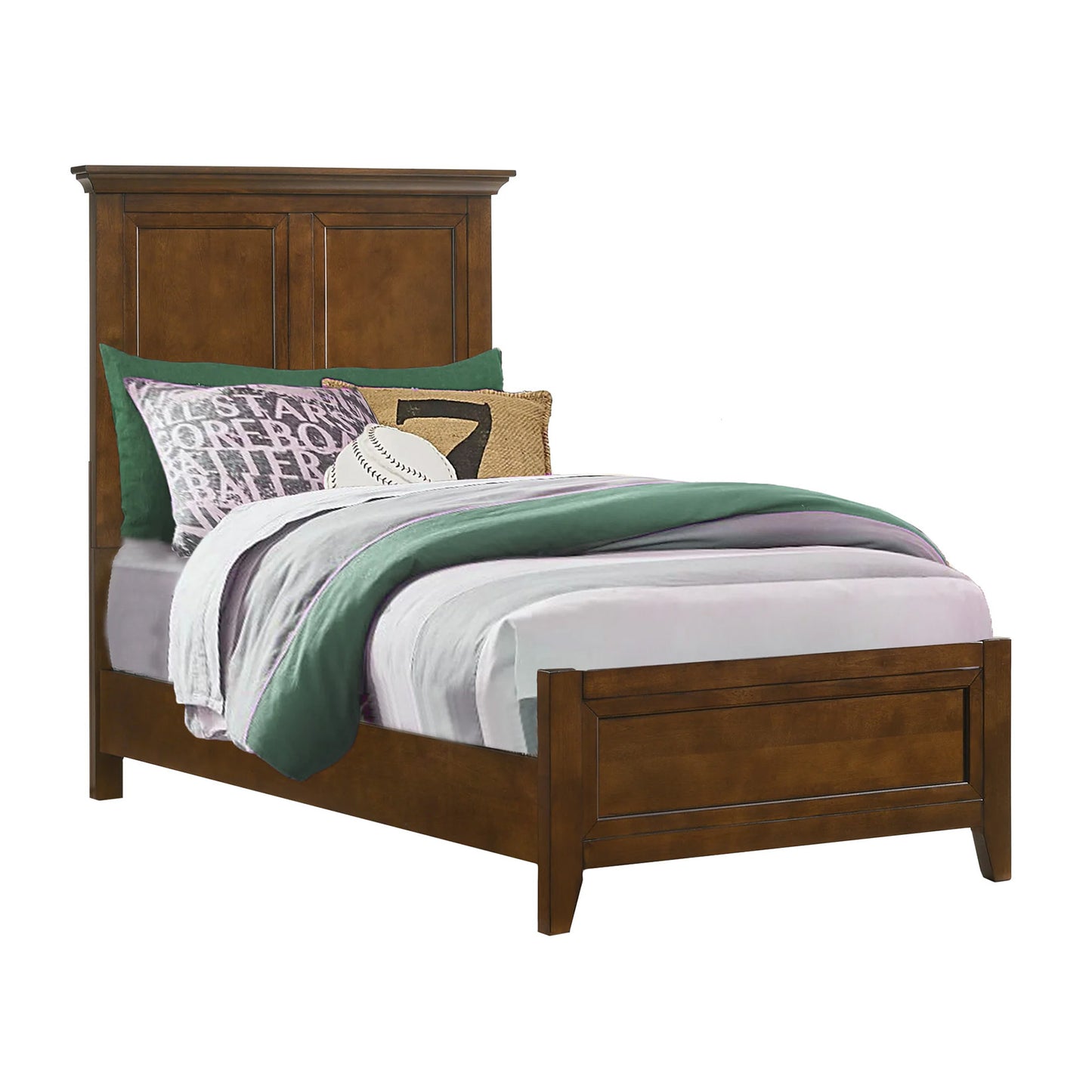 San Mateo Youth - Twin Standard Bed - Tuscan