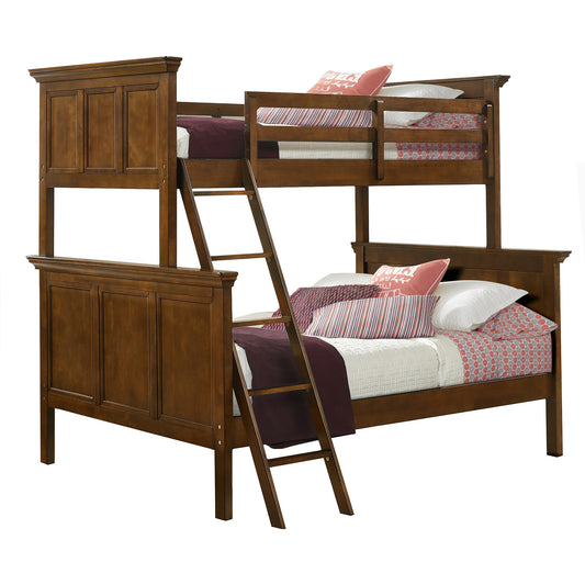 San Mateo Youth - Twin Over Full Bunk Bed - Tuscan