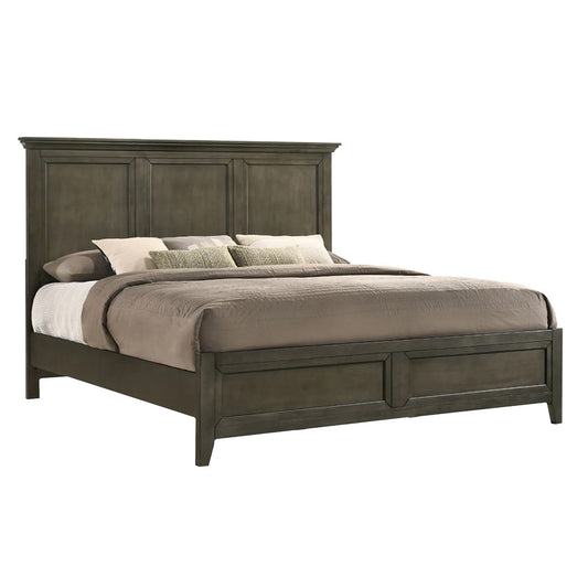 San Mateo - King Standard Bed - Gray